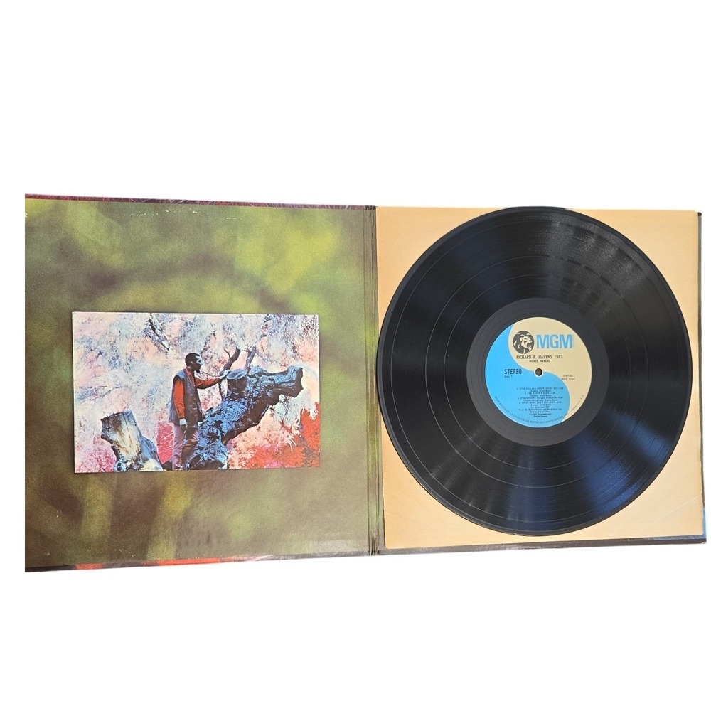 Richie Havens - Richard P Havens 1983 (x2LP) MGM Records GC - Picture 4 of 6